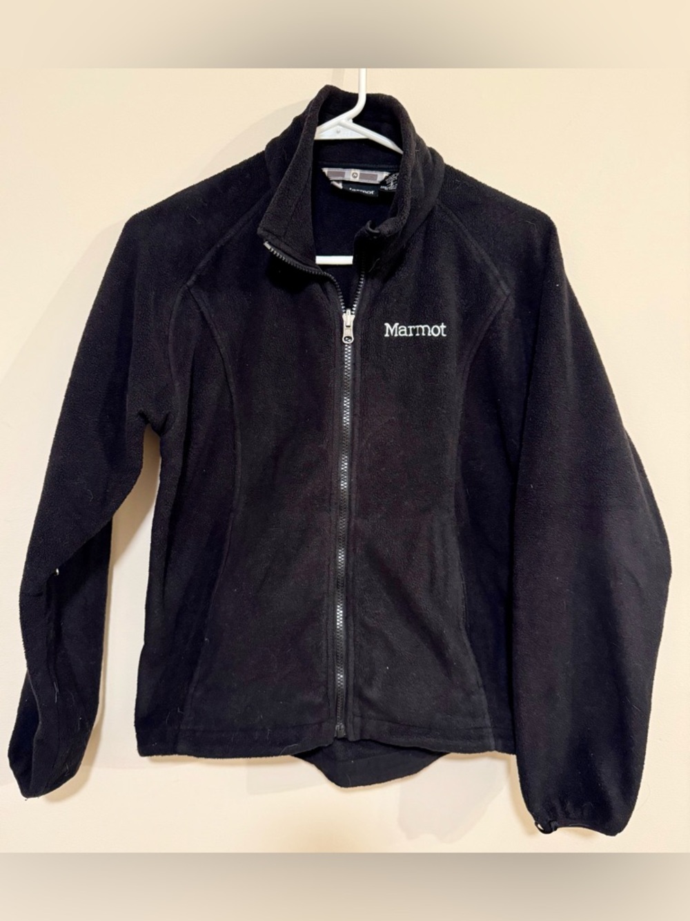 Marmot Black Women's Full-Zip Fleece Jacket Size Small